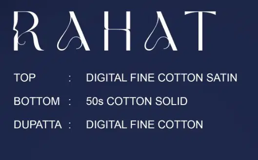 Rahat By Fida 1001 To 1006 Printed Cotton Dress Material Wholesale Shop In Surat 
